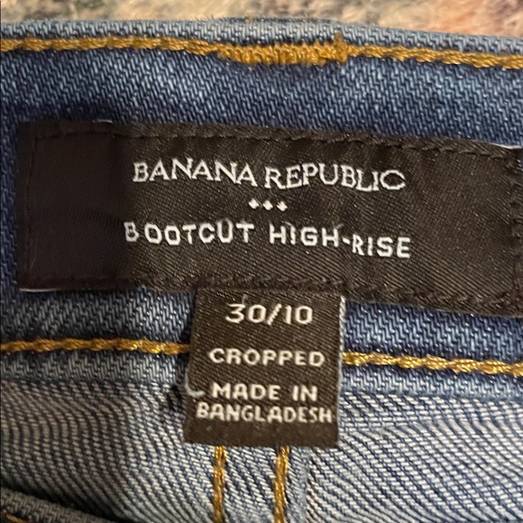 Banana Republic Dark Blue Ankle Jeans - Picture 2 of 2